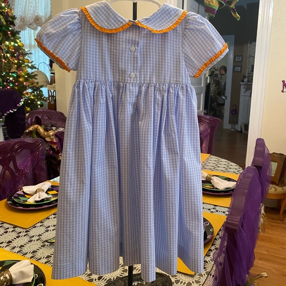 Bella Mia Kids Smocked Toddler Girls Dress size 4T - Picture 11 of 16